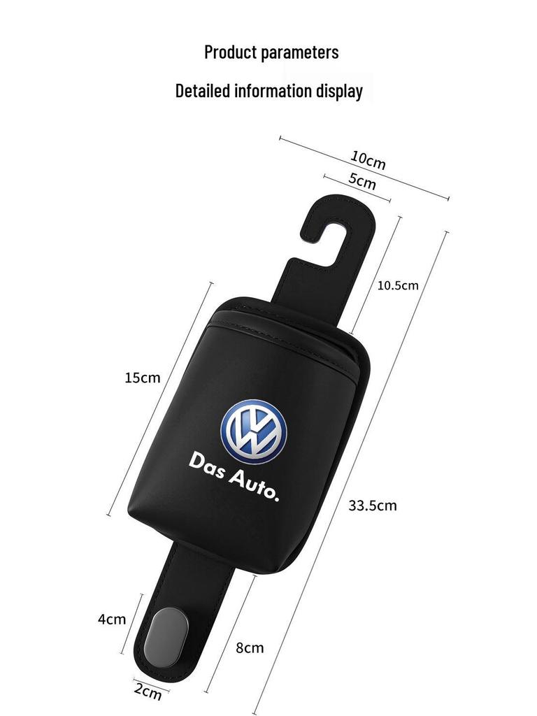 Volkswagen Magotan Teramont T-Roc Passat Lavida Sagitar Car Cup Holder & Seat Back Hook