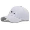 Duck Cap Solid Color Letter Embroidery Female Spring Summer Breathable Shade