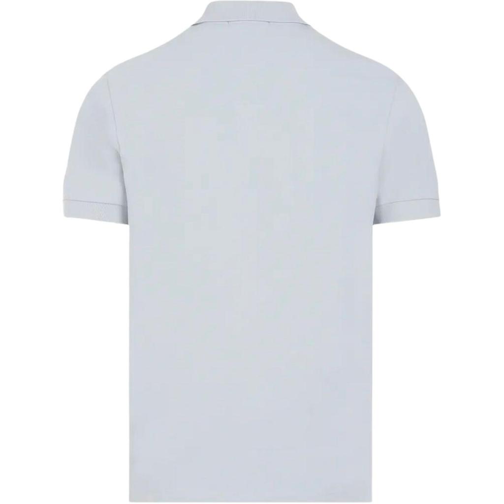 Stone Island Logo Short Sleeve Button Solid Polo Shirt Men polo shirts L1S152200008S0017-V0041