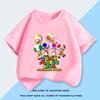 Super Mary Chinobio Toad Blue Mushroom Head Yellow Mushroom Head Green Mushroom Head Short Sleeve Tshirt