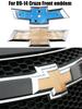 1 pezzo vecchio 23,4 cm 3D ABS Logo Anteriore Auto Griglia Anteriore Auto Emblema Adesivo Cofano Anteriore Styling Accessori Per Chevrolet 09-14 Cruze