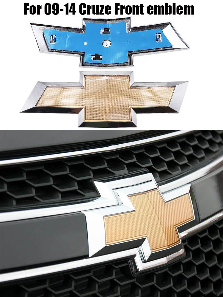 1 pezzo vecchio 23,4 cm 3D ABS Logo Anteriore Auto Griglia Anteriore Auto Emblema Adesivo Cofano Anteriore Styling Accessori Per Chevrolet 09-14 Cruze