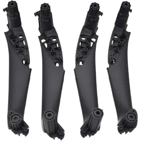 חדש ידית דלת פנים לרכב צד שמאל ימין פנל קישוט פנימי 51417438523 51417438524 תואם ל-BMW סדרה 5 G30 G31 G38 2017-2023(סט סיבי פחמן)