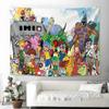 Tapestry Anime Tapestry Wall Hanging Bohemian Wall Tapestries Mandala Home Decor Accessories D-Digimon