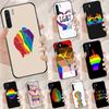 Rainbow Gay LGBT Finger Case For Oppo A94 A74 A54 A18 A38 A58 A78 A98 A40 A60 A80 A16 A76 A96 A15 A17 A77 A57S Cover