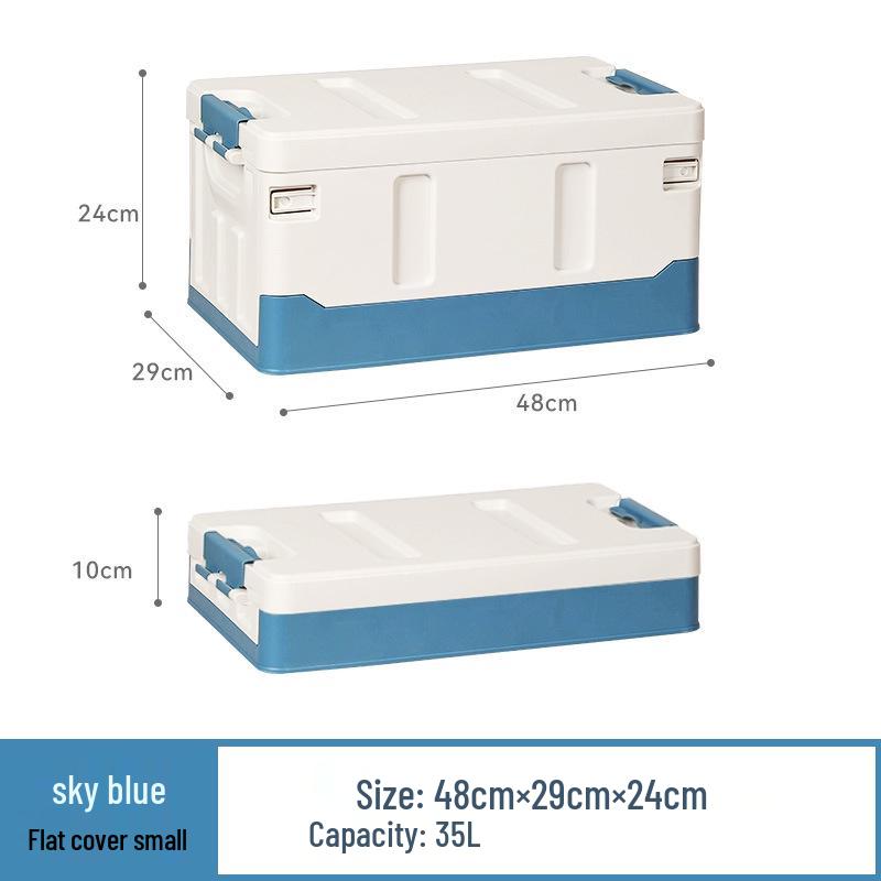 Organizator pliabil pentru depozitare camping portbagaj auto