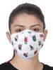 Wiki Champs Mask for Adults (Cupcake, White, Medium Size, Pack of 3)