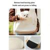 Portable Pet Backpack Breathable Large Capacity Dog Bags Adjustable Cross Chest Backpack Outdoor