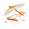 Rubber Bands Power Hand Throw Aircraft Toy Multicolors Foam Plane Flying Glider  for Kids Outdoor