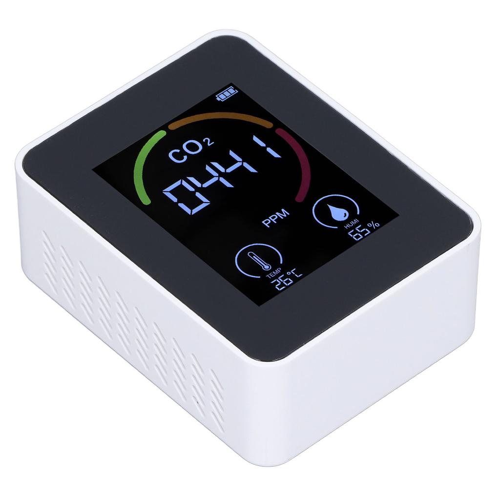 Digital Air Quality Monitor Carbon Dioxide Detector CO2 Tester Temperature Humidity Tester
