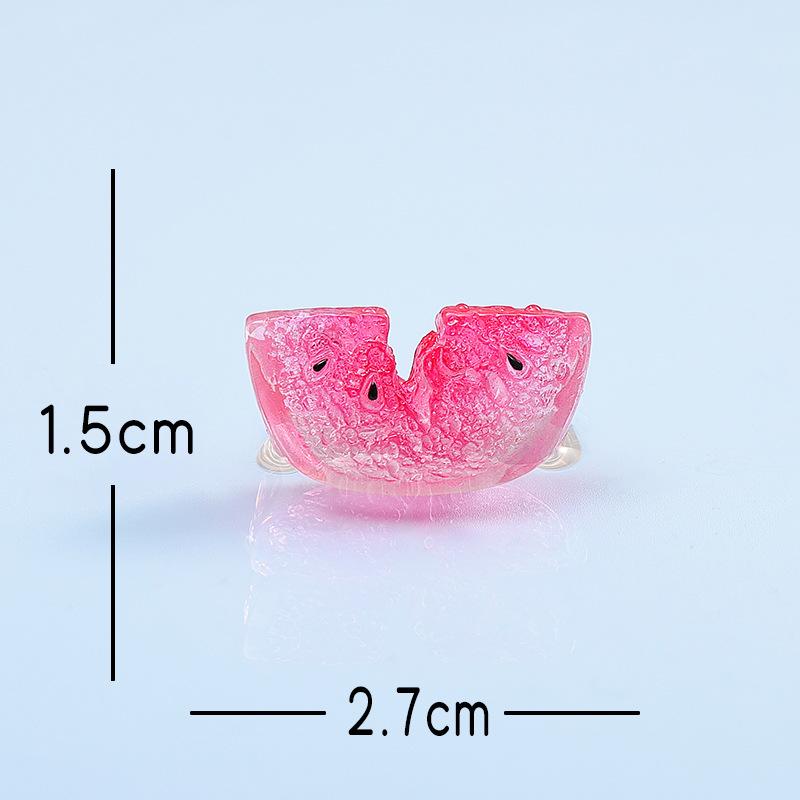 

Микро-ландшафтные Симуляционные Фруктовые Украшения, Личи, Гранаты, Ананасы, Персики, Смола Ручной Работы Декоративные Маленькие Украшения Watermelon