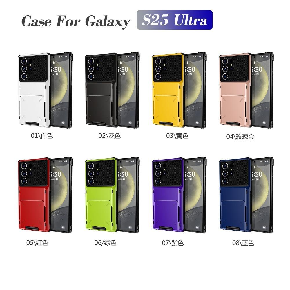Phone Case for Samsung Galaxy S24 S23 FE S25 S26 Ultra S22 S21 Plus A17 A16 A06 A15 A25 A35 A55 Wallet with Card Holder Cover
