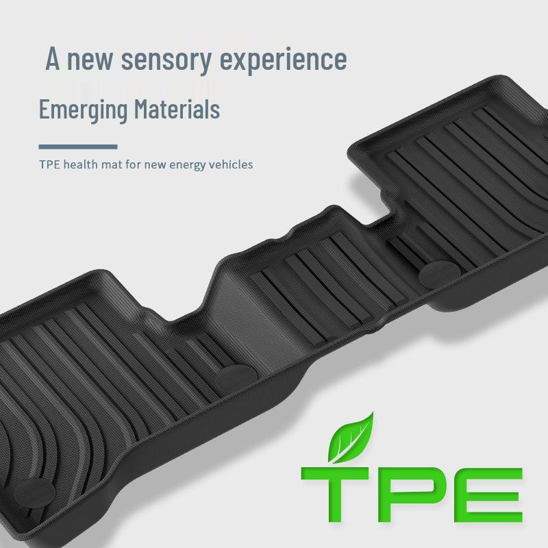 Eco-Friendly TPE Floor Mats for 2023 Right-Hand Drive Toyota Prius 5th Gen 60 Series