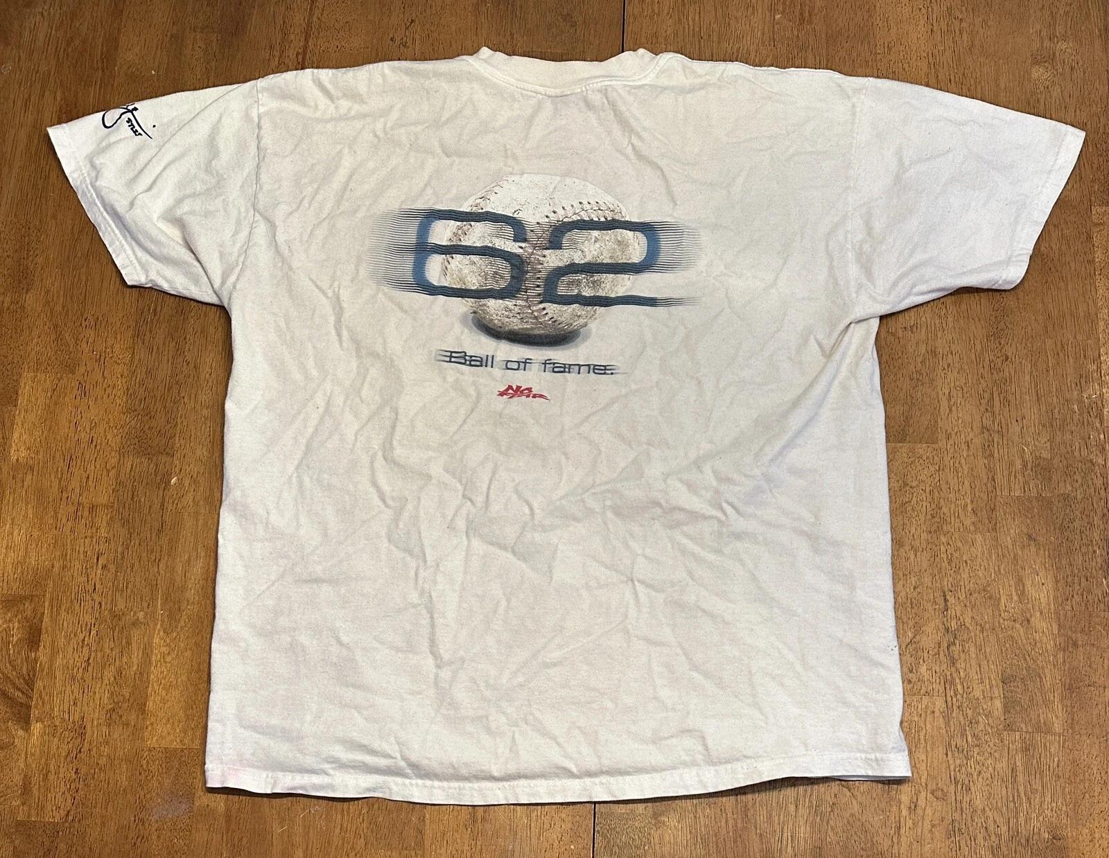 Vintage Mark McGwire No Fear T-Shirt XL Baseball 62 4XL
