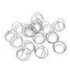 50Pcs Place Card Holder Round Shape   Table Number Name Card Display Stand Metal Photo Clamp for Wedding