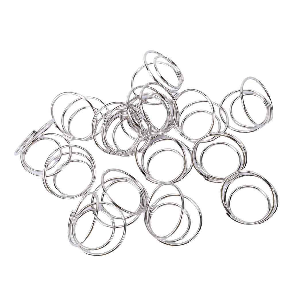 50Pcs Place Card Holder Round Shape Table Number Name Card Display Stand Metal Photo Clamp for Wedding