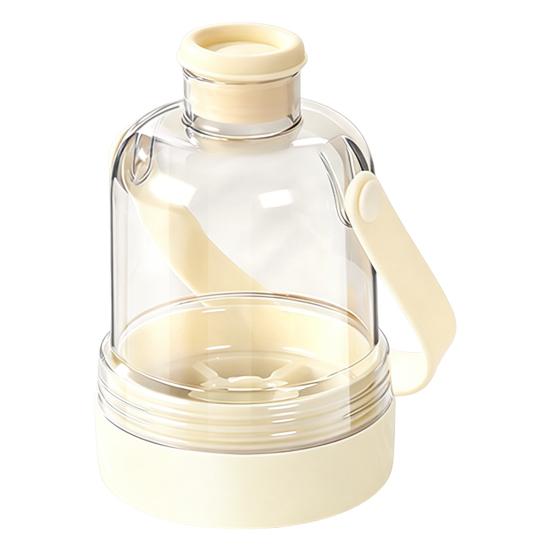 

Ice Maker Bottle Silicone Ice Cube Tray with Smart Removable Design 380ml Flexible Ice Cube Mold Multi-Layer Stacking Travel Ice Cube Container for