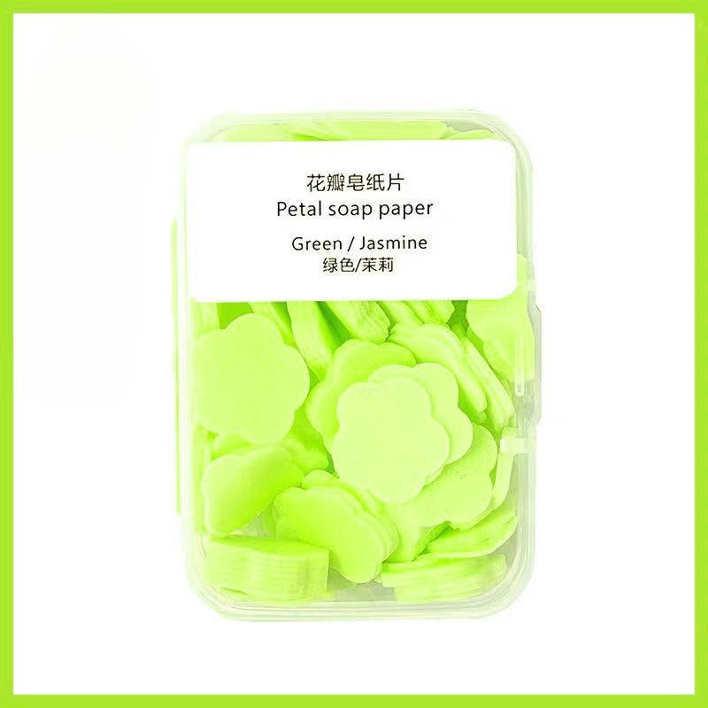 Exquisite Workmanship Convenient Soap Paper Practical Bath Clean Scented Slice Sheets