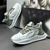 New Summer Men's Shoes Breathable Mesh Sports Shoes for Youth Running Versatile Casual Thick-soled Shoes