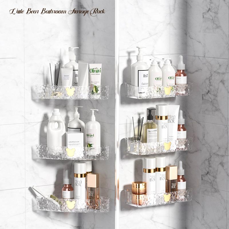 

Bathroom Perforation-Free Shelving Bathroom Shelving