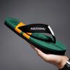 Fashion 2024 Summer New Men's Flat Sandals Fashion Comfortable Non-slip Beach Flip-flops Light Casual Men's Shoes Family Shoes
