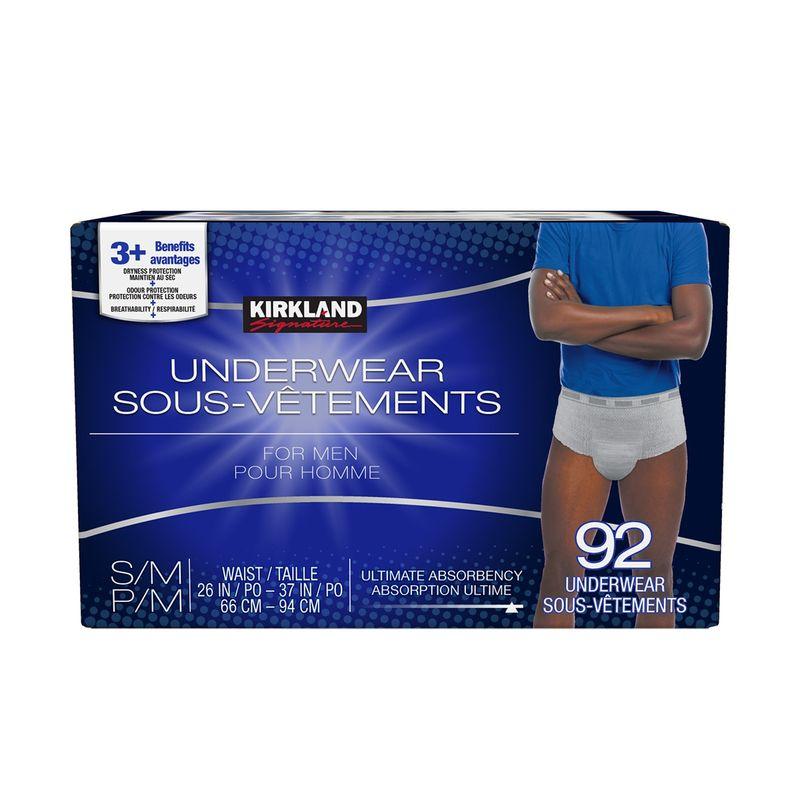 

Защитное нижнее белье Kirkland Signature 92 шт. (M)