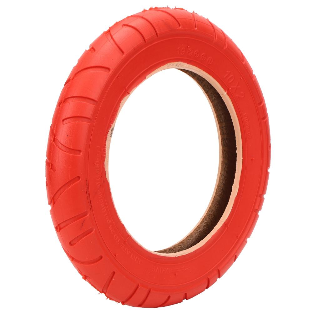 

10x2 красная надувная внешняя шина, резиновая шина, замена для аксессуара для электрического скутера Xiaomi