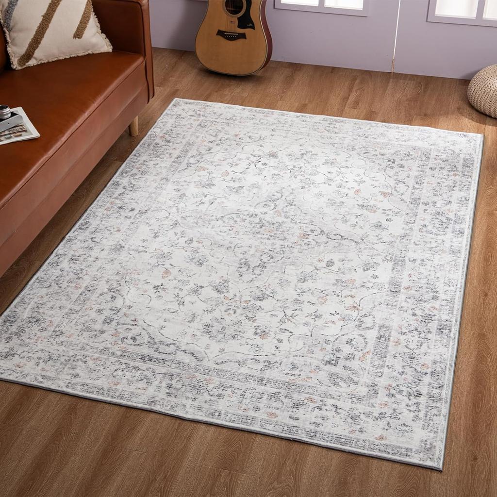 Multi Style Carpet  Modern Minimalist Anti Slip Carpet Retro Bohemian Style Living Room Bedroom Decoration Area Carpet