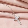 Cross Necklace Men'S And Women'S Personality Versatile Trend Silver Pendant Accessories