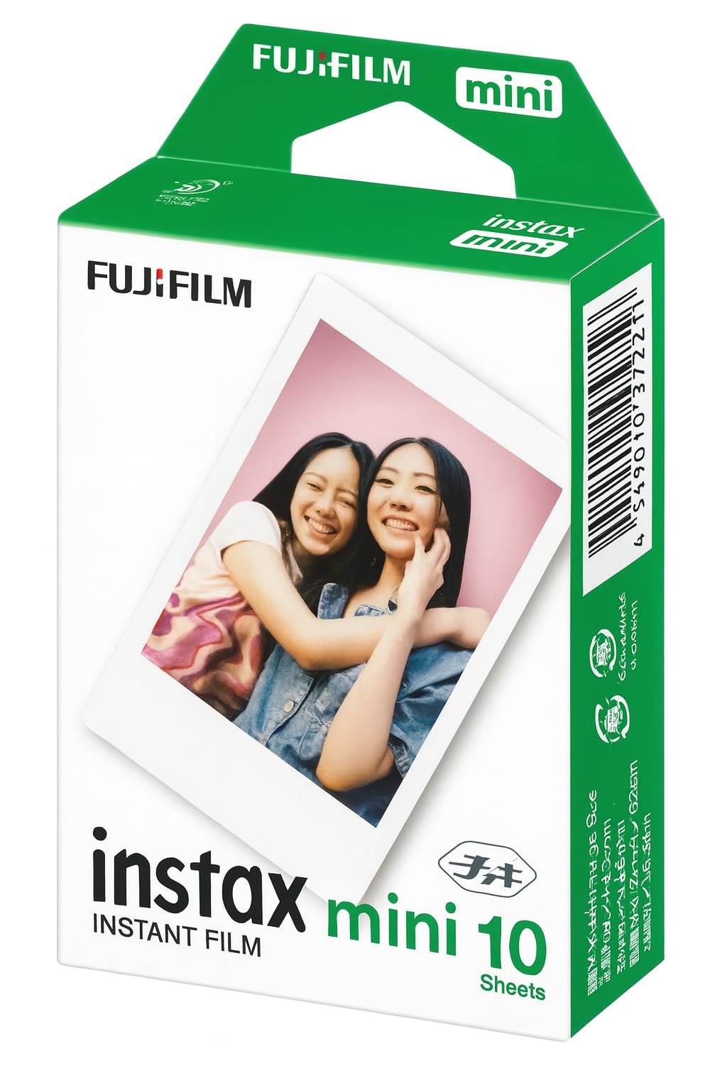 

Instax Mini JP1 Film, 10-Pack, Card Size, Instant Film, ISO 800, with Towel