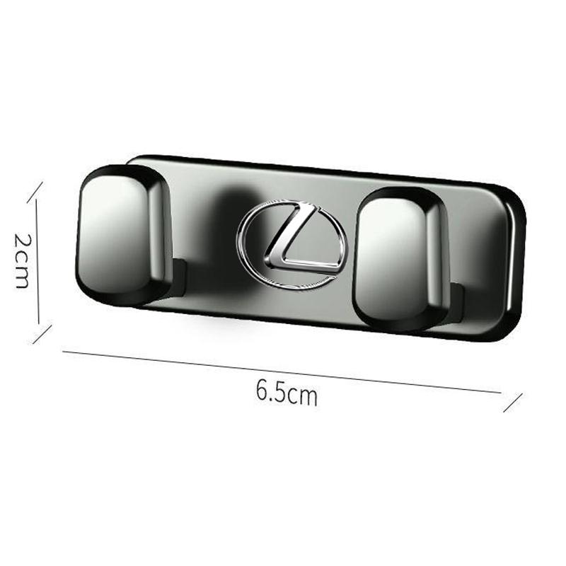 QDDY3 Car Hooks Small Size Connecting Locks Auto Accessories For Lexus Fsport GS GX IS LS LX CT LC RC LBX NX RX 350h 450h ES UX 300e