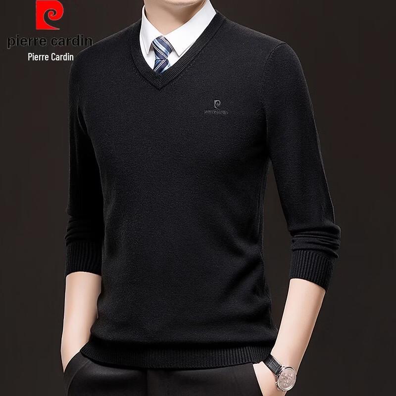 Pierre Cardin Premium Men's V-Neck Knit Sweater