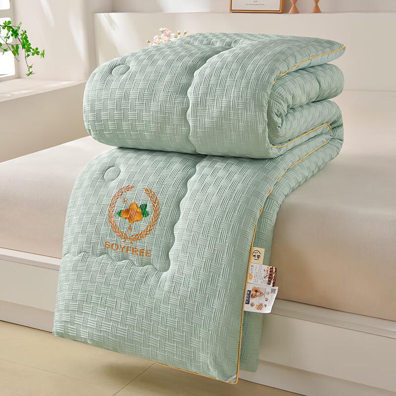 Waffle Washed Soybean Fiber Quilt