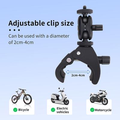 Support de guidon de vélo pour DJI RC-N1/N2/N3 Clip de guidon de cyclisme pour DJI FLIP/NEO/Air 3S Mini 4 Pro