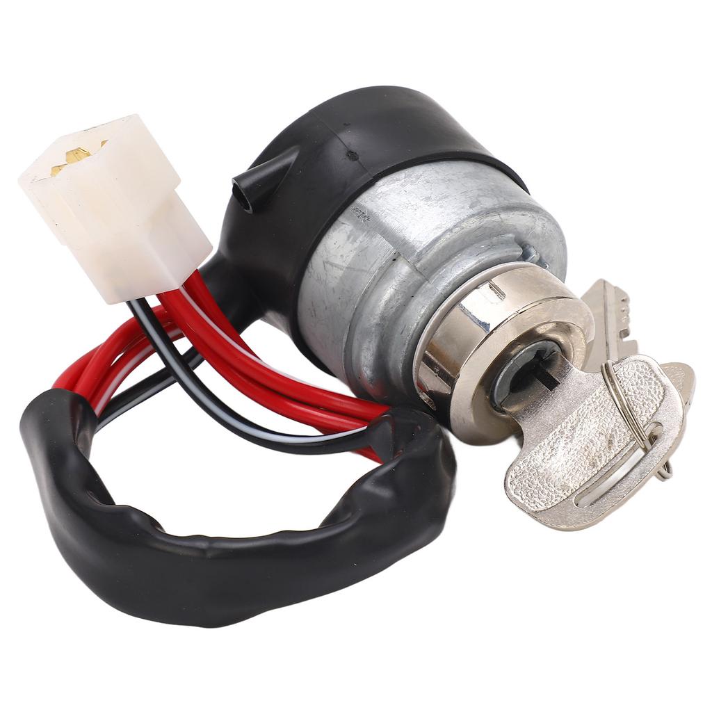 Tractor Ignition Switch 52200‑41210 Aluminium Alloy Ignition Key Switch Assembly Replacement for Kubota M6800 M7040