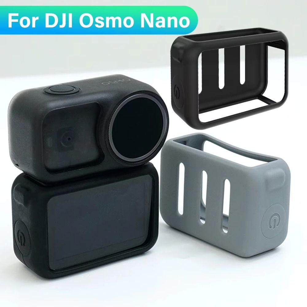 Silicone Body Cover Anti-Scratch Shell Sleeve for DJI Osmo Nano Action Camera Accessories