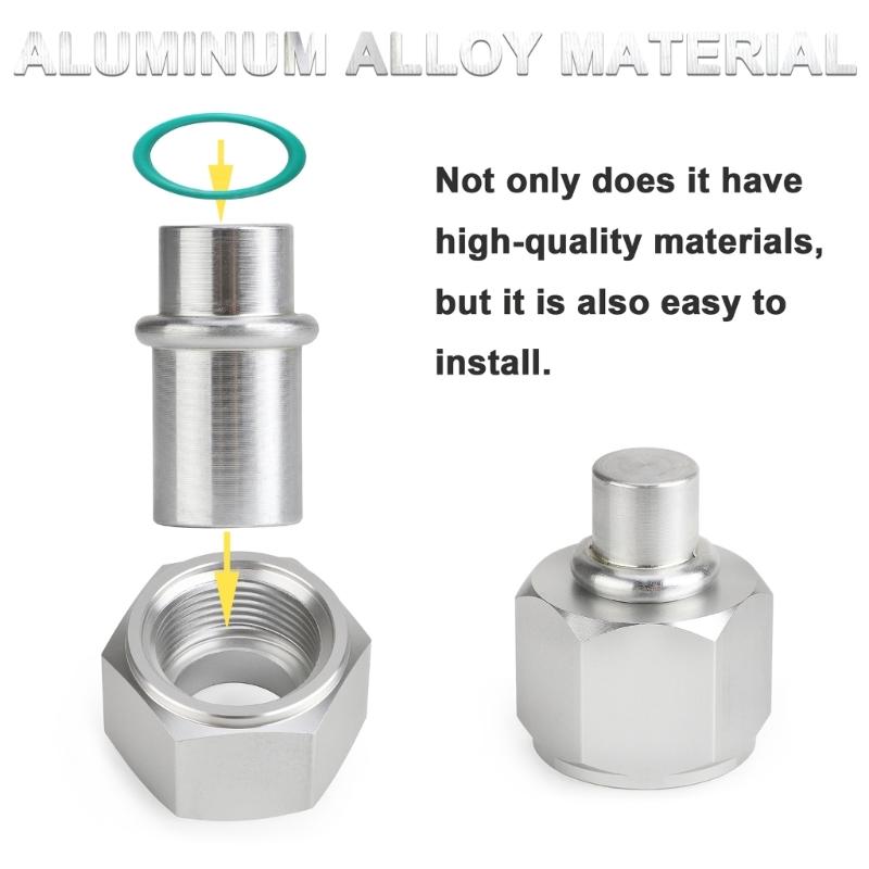 Rear Air Conditioning Block Off Kit Aluminum Parts