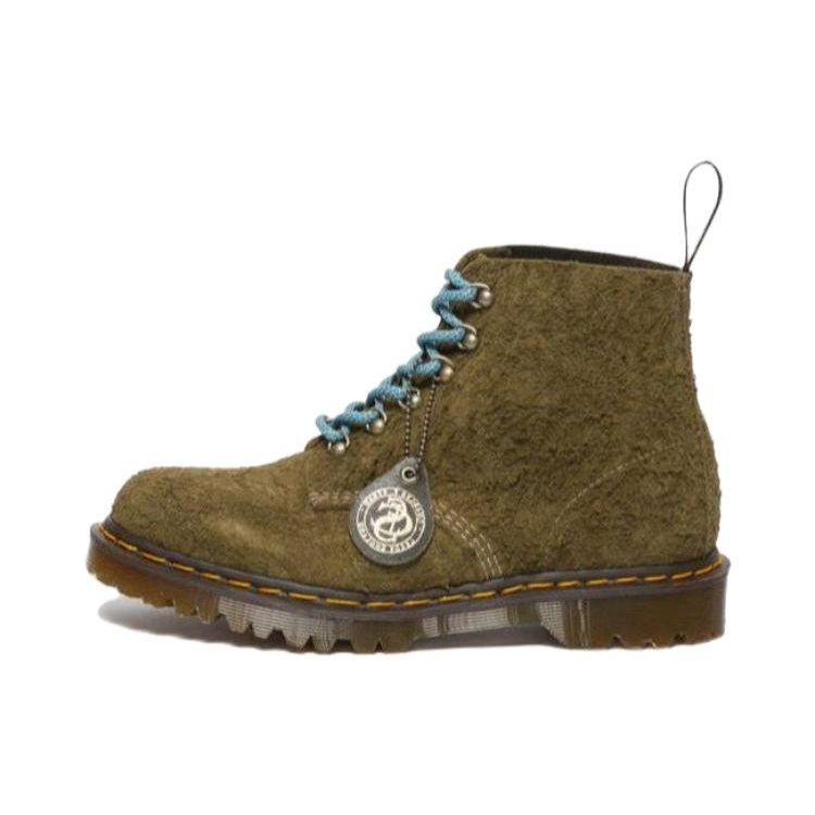 Dr. Martens Suede Comfortable Versatile Ankle Boots Unisex ankle boots Green 30946352