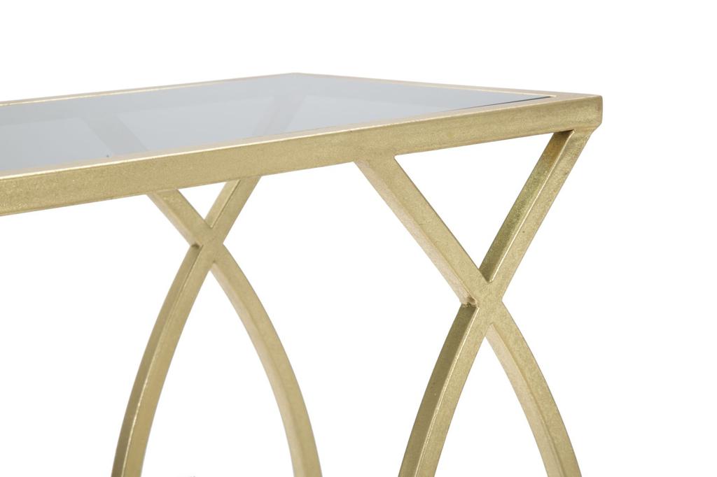 Sofa Table Glam Cm 45,5X25,5X60
