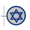 Taifeng Velcro Israeli Flag Cloth Patch - Embroidered Arm Badge
