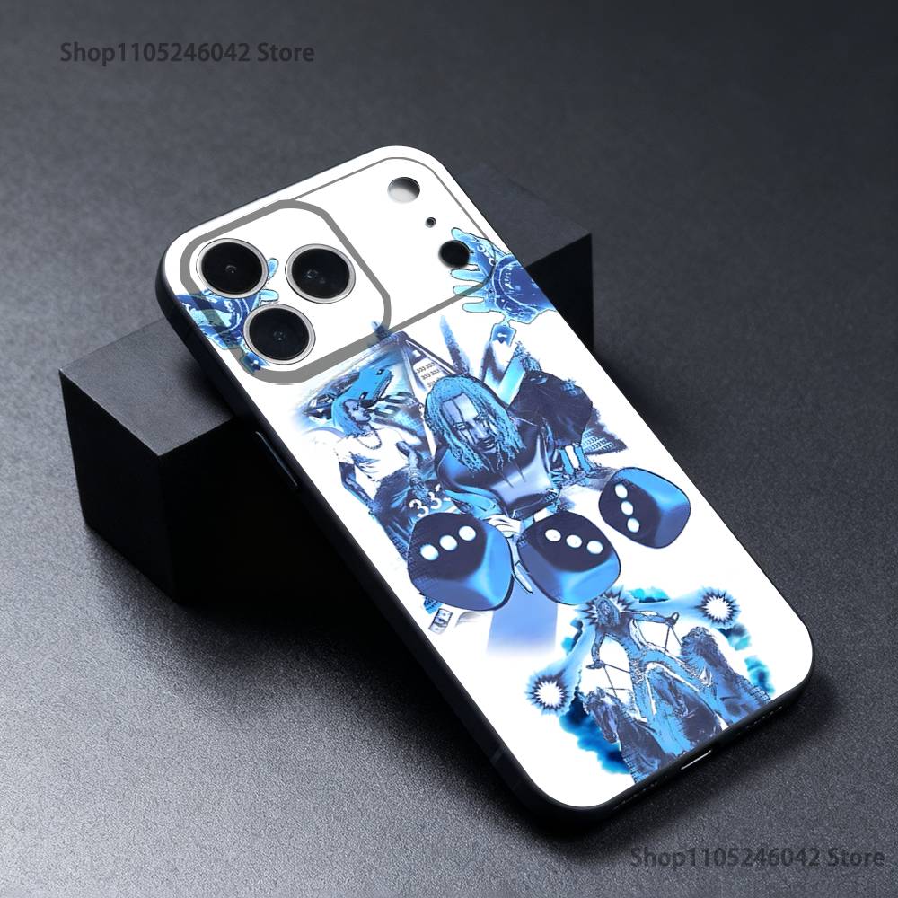 Singer M-Matue 333 Album For iPhone 17,16,15,14,13,12,11,Pro,Max,Plus Black Soft Cover Phone Case