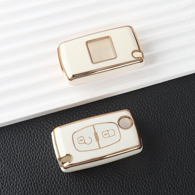 

Tpu Car Key Case For Peugeot 308 307 207 206 107 406 For Citroen C4 C3 Picasso C5 Xsara C2 C6 C8 Car Key Cover Shell Accessories