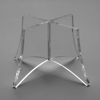 Display Stand Transparent Simple Installation Acrylic Basketball Display Holder for Volleyball