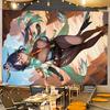 Genshin Impact Xianyun Game Art Flag For Room Dorm Camping Party Hogar Garage Living Room Bedside Wall Decor Banner Gift