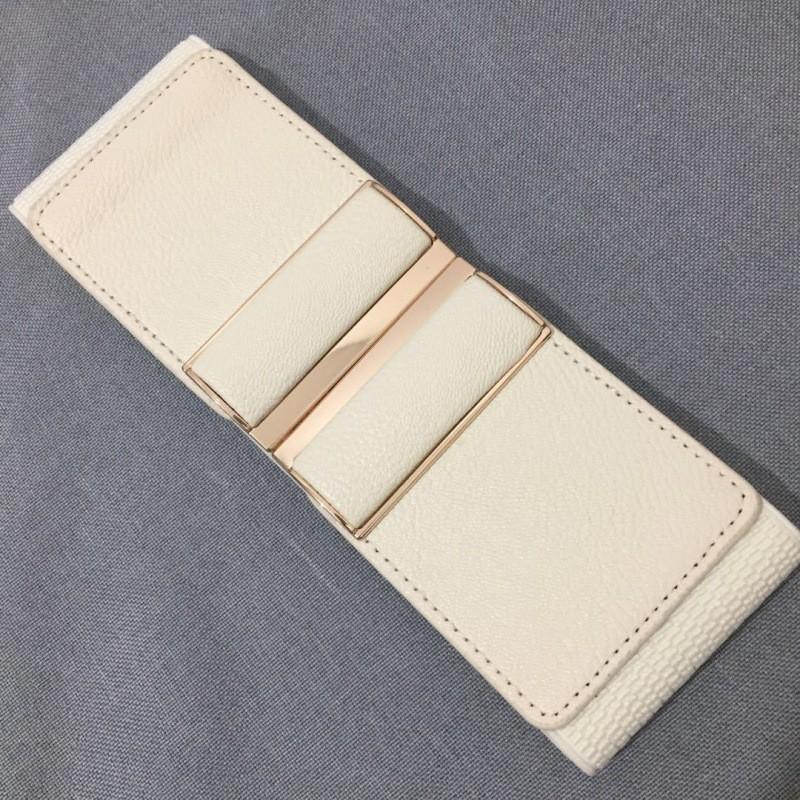 Stylish And Comfortable Black Elastic Waist Belt For Women Ideal For Dressy Casual Wear