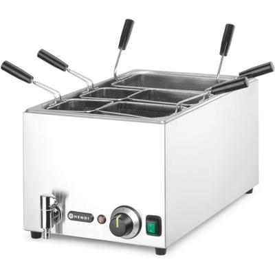 Mașină de făcut paste warnik aparat pentru gătit paste 5 coșuri 25 l 3500 W