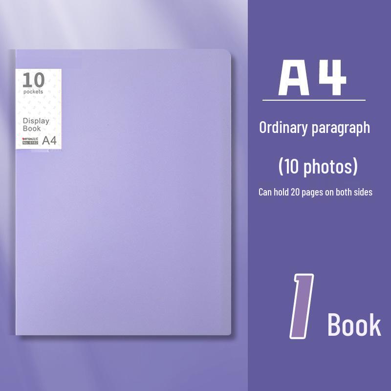 Prenatal Checkup A4 Transparent Multi-Layer Binder for Documents, Certificates, and Sheet Music.