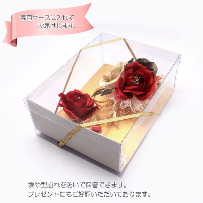 Coming of Age Ceremony Hair Ornament Graduation Ceremony Hakama Hakama Hair Ornament Hair Ornament Rose Rose Red White Purple Black Gold Tulle Comb