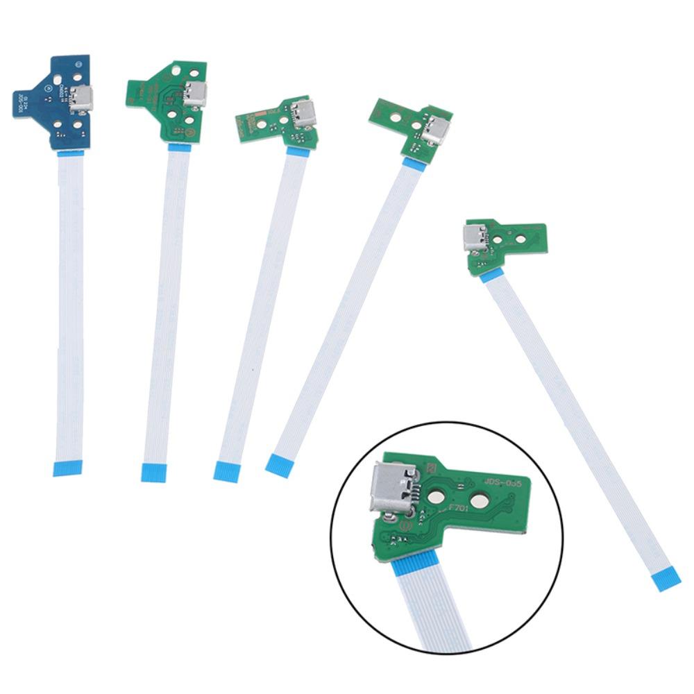 

3 шт. 14-контактный USB-порт для зарядки, плоский кабель Micro Usb, портативная розетка, печатная плата для PS4