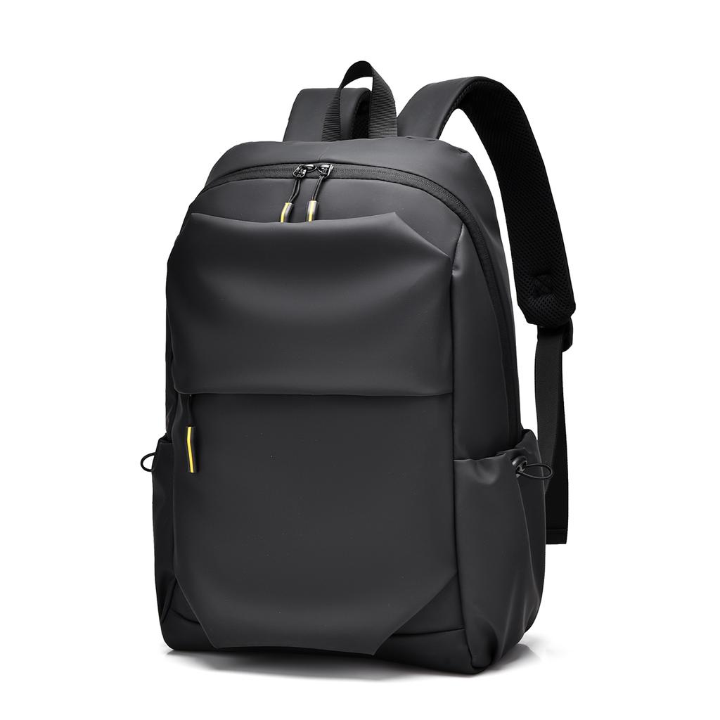 15.6-inch Men's Business Backpack Neutral Minimalist Style Large Capacity Fashion Leisure Backpack Oxford Student Backpack